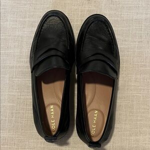 Cole Haan Men's Classic Black Slip-On Loafers